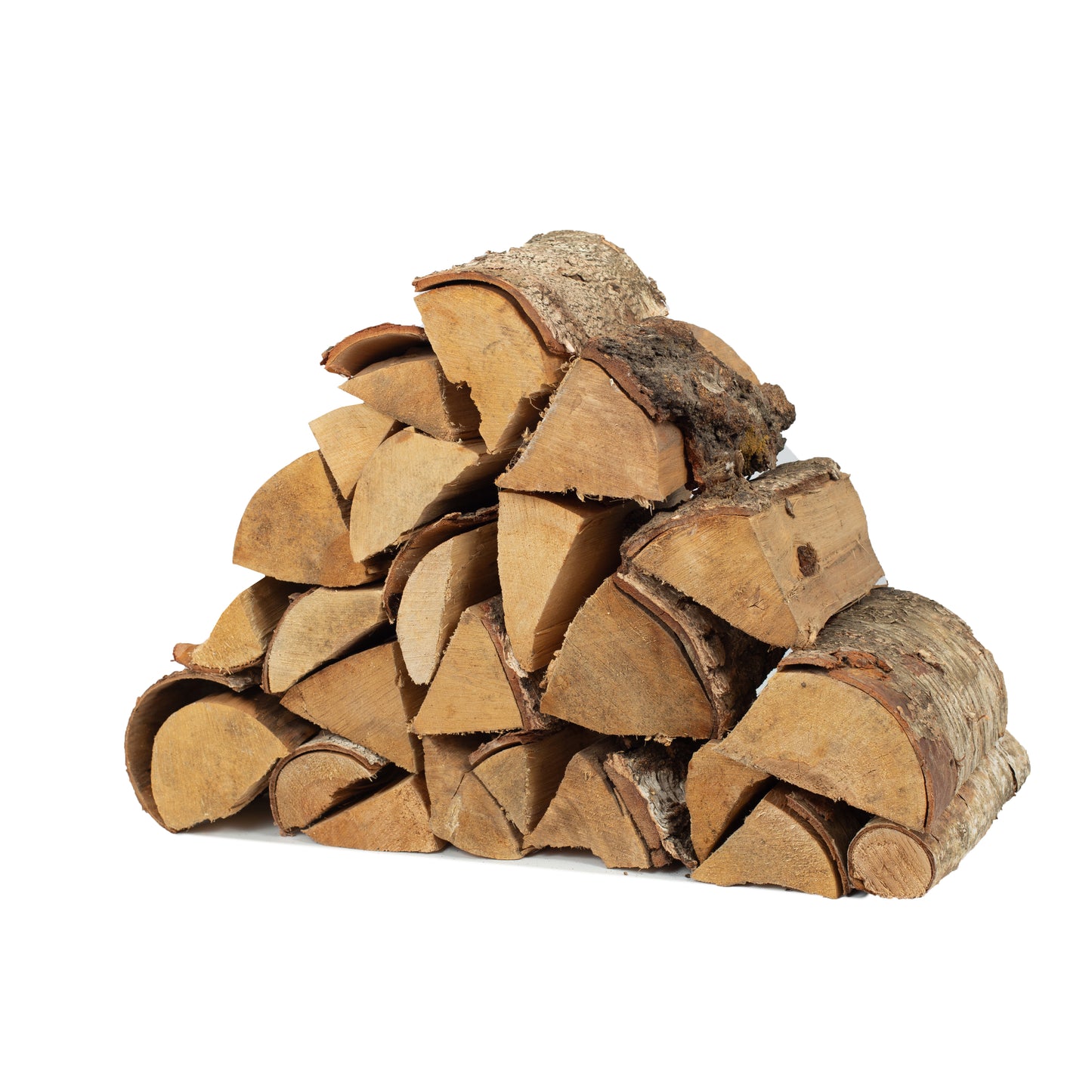 Legna da ardere di betulla essiccata al forno 60 litri - lunghezza del tronco ca. 25 cm - umidità del legno inferiore al 15% - perfetta per forni, caminetti, griglie, bracieri, falò.