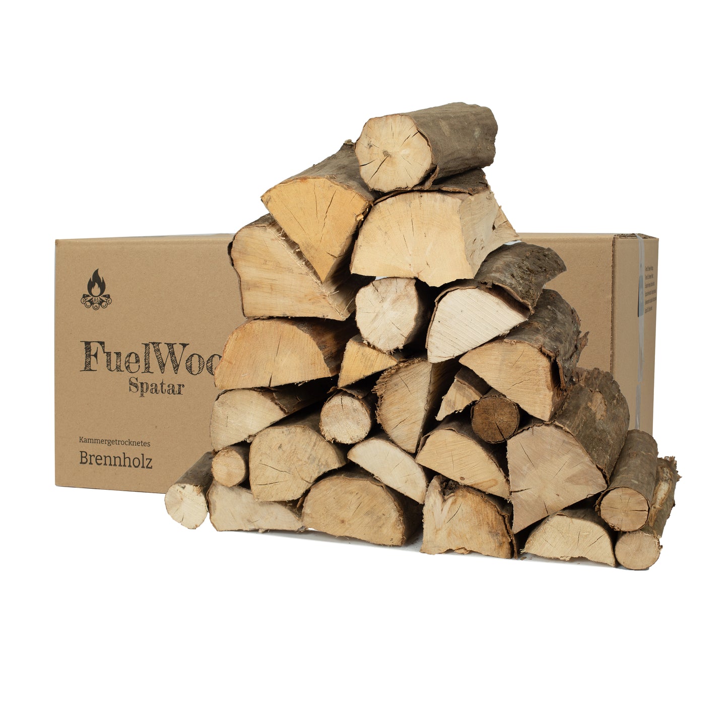 Legna da ardere di carpino essiccata al forno 60 litri - lunghezza del tronco ca. 25 cm - umidità del legno inferiore al 15% - perfetta per forni, caminetti, griglie, bracieri, falò.