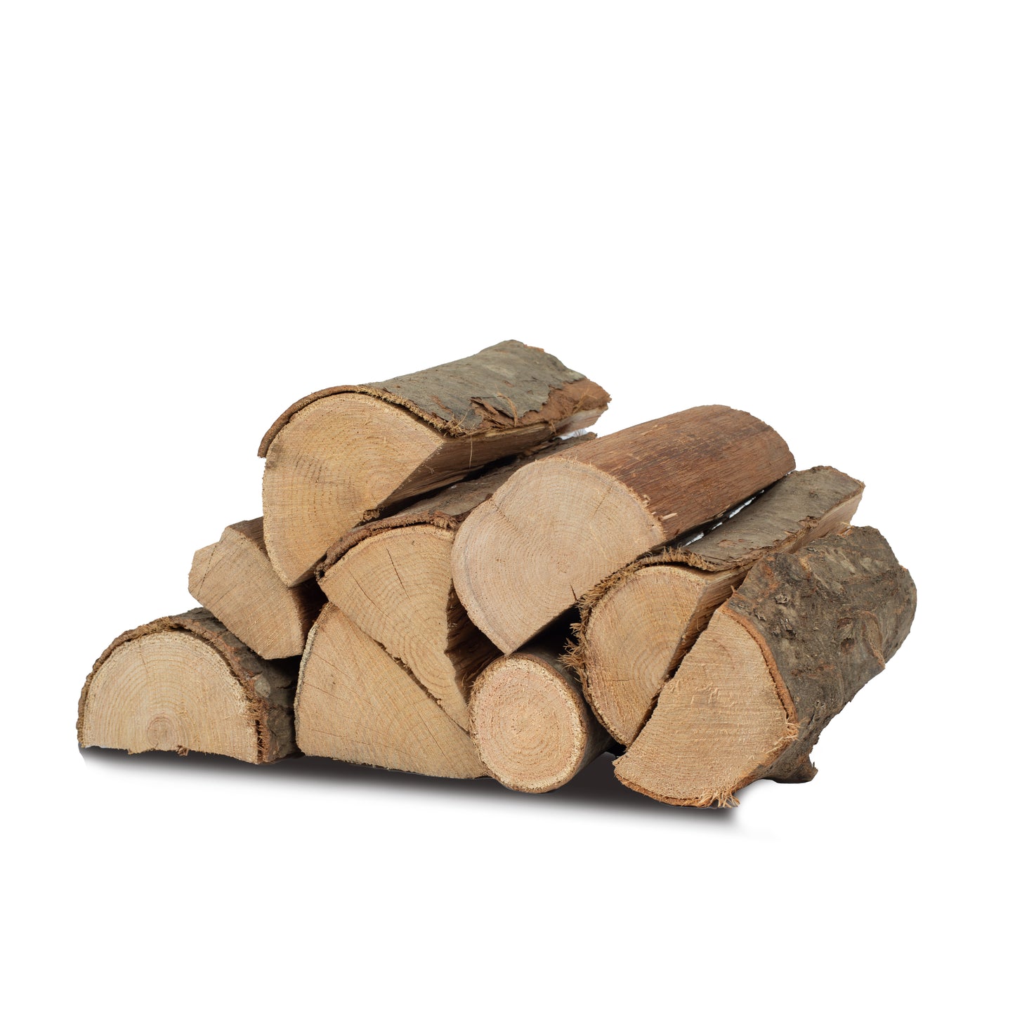 Legna da ardere di quercia rossa essiccata al forno 25 litri - lunghezza del tronco ca. 25 cm - contenuto di umidità del legno inferiore al 15% - perfetta per forni, caminetti, griglie, bracieri, falò.
