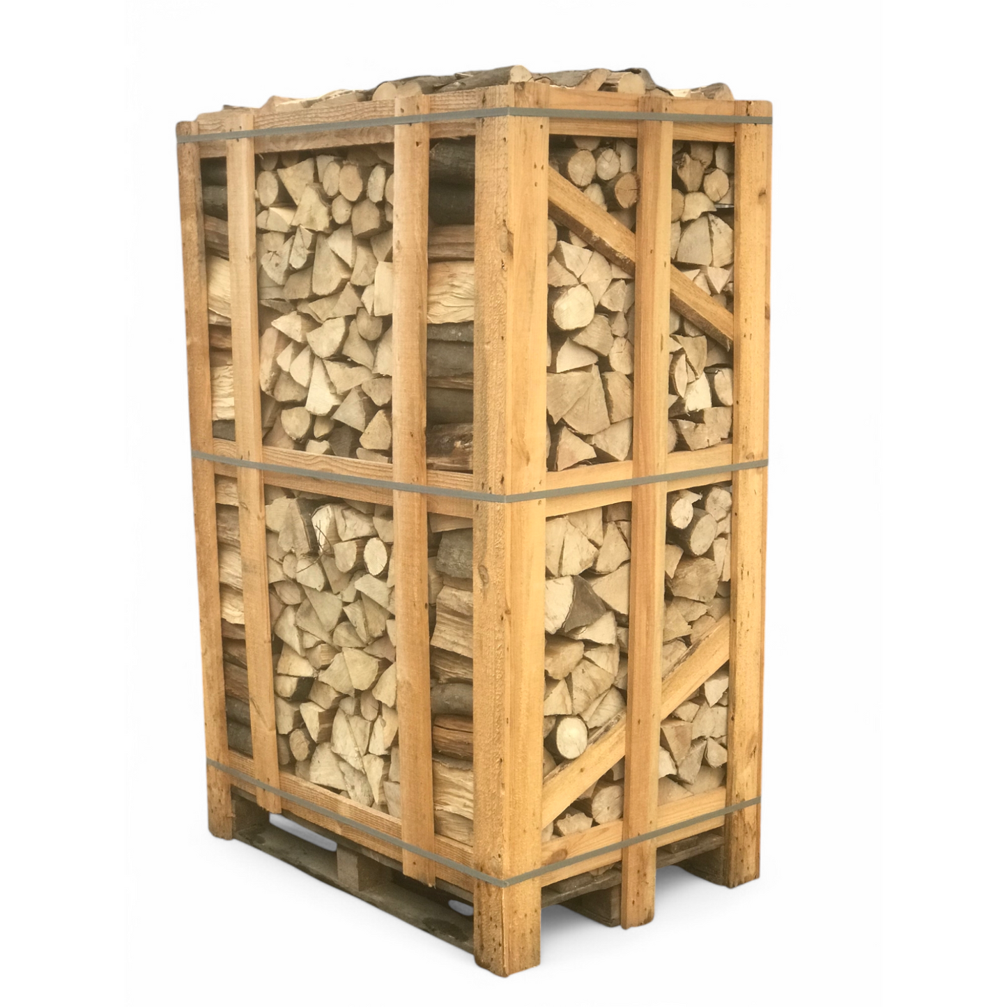 Ofengetrocknetes Hainbuche Brennholz 1.8RM Kiste - Scheitlänge ca. 25cm - Holzfeuchte unter 15% - Ideal für Ofen, Kamin, Grill, Feuerschalen & Lagerfeuer