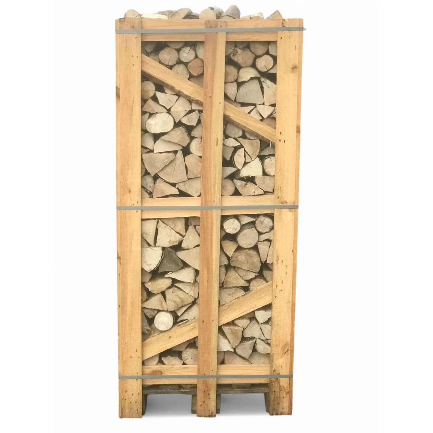 Ofengetrocknetes Hainbuche Brennholz 1.8RM Kiste - Scheitlänge ca. 25cm - Holzfeuchte unter 15% - Ideal für Ofen, Kamin, Grill, Feuerschalen & Lagerfeuer